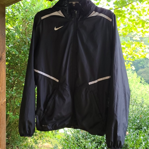 nike black womens coat
